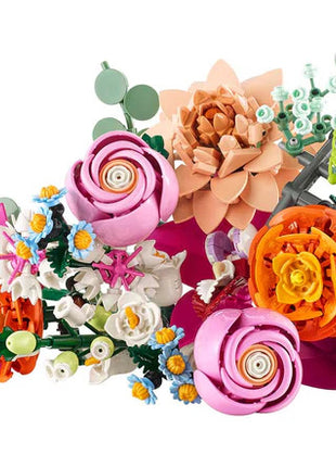 Pretty Pink Flower Bouquet Lego