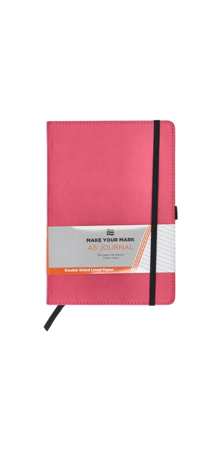 Donau Pink A5 Coloured Edge Journal