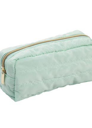 Colour me Pencil Bag Fabric padded mint