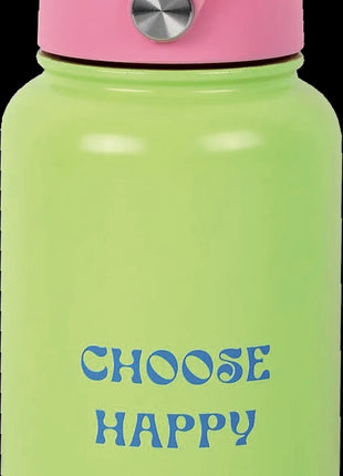 Thermal Flask Choose Happy Green