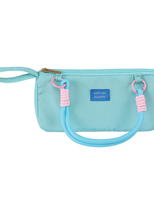 Pencil Bag Hand-Bag Style Teal