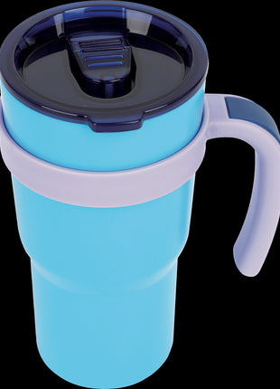 Thermal Mug with Handle Blue