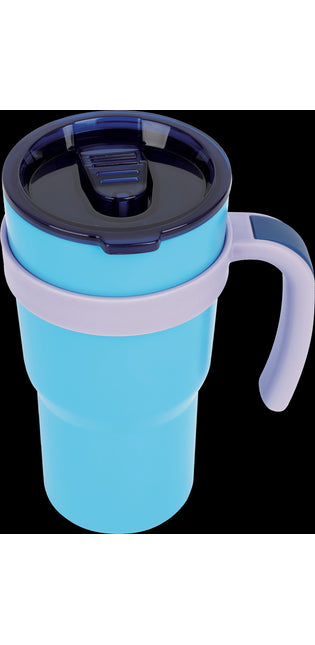 Thermal Mug with Handle Blue