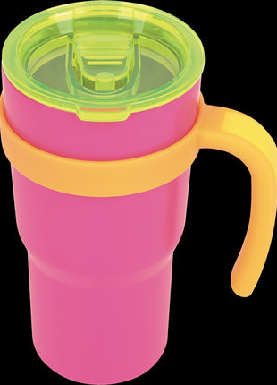 Thermal Mug with Handle Pink