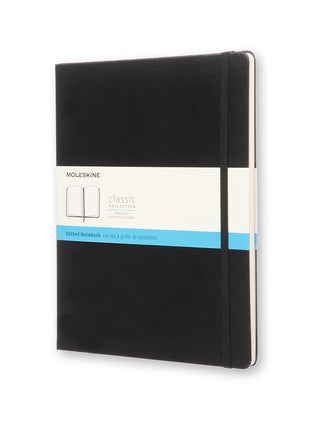 Moleskine XLarge Dotted Hardcover Notebook Black