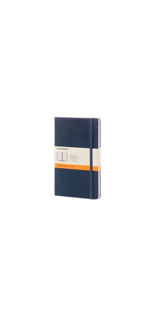 Moleskine Large Ruled Hardcover Notebook Sapphire Blue