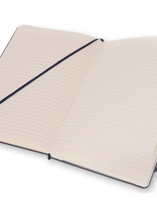 Moleskine Large Ruled Hardcover Notebook Sapphire Blue