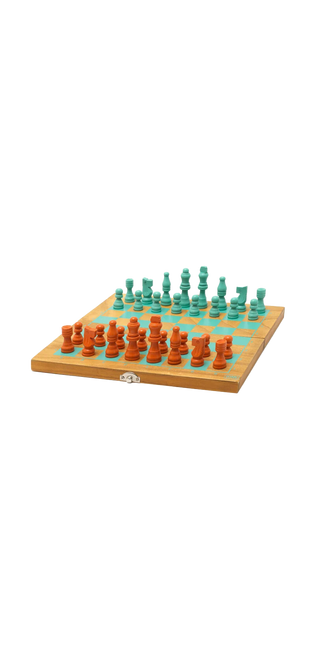 Wooden Chess & Draughts