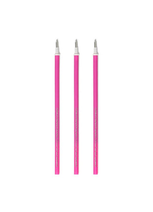 Erasable Gel Pen Refill Set of 3: Pink