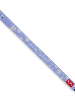 Erasable Gel Pen Hippo Blue Ink