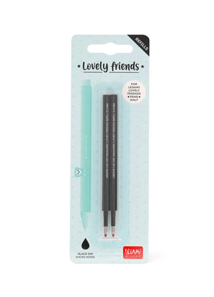 Lovely Friends Gel Pen Refill Black