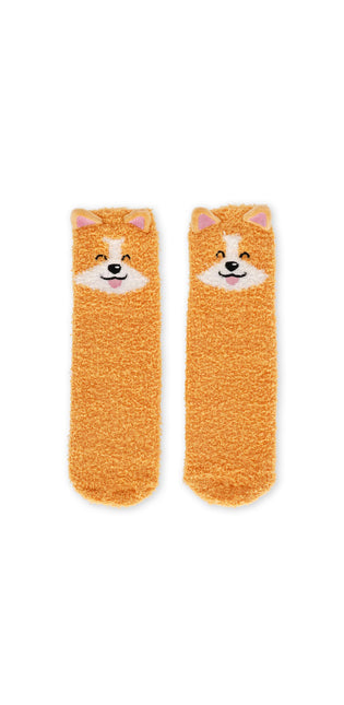 Non Slip Socks Adult Corgi