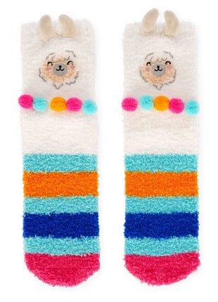 Non Slip Socks Adult Llama