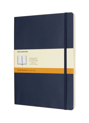 Moleskine Soft Sapphire Blue Sqaured XLarge