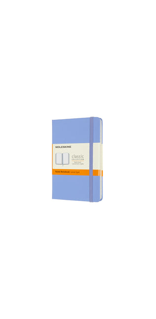 Moleskine Pocket Ruled Hardcover Notebook Hydrangea Blue