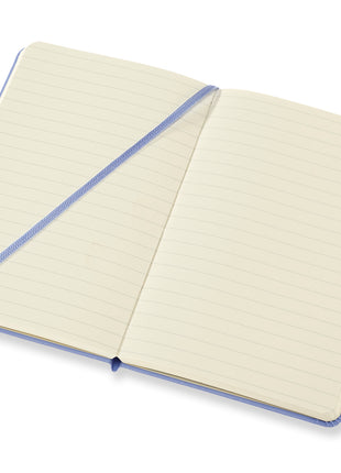 Moleskine Pocket Ruled Hardcover Notebook Hydrangea Blue
