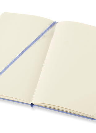 Moleskine Pocket Plain Hardcover Notebook Hydrangea Blue