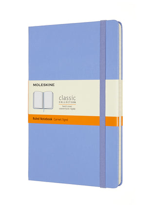 Moleskine Large Ruled Hardcover Notebook Hydrangea Blue