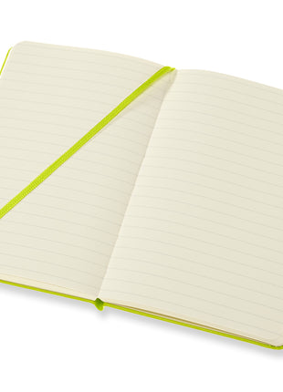 Moleskine Pocket Ruled Hardcover Notebook Lemon Green