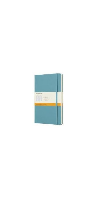 Moleskine Large Ruled Hardcover Notebook Reef Blue