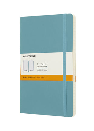 Moleskine Soft Reef Blue Large Ruled