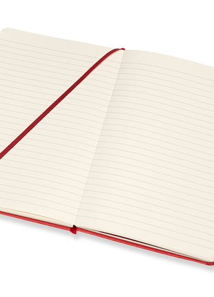 Moleskine Medium Ruled Hardcover Notebook Scarlet Red
