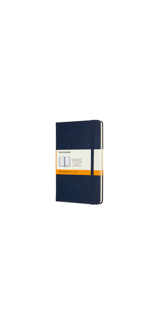 Moleskine Medium Ruled Hardcover Notebook Sapphire Blue