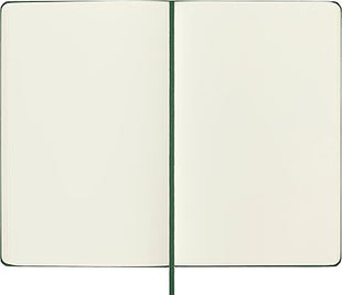 Moleskine Large Dotted Hardcover Notebook Myrtle Green