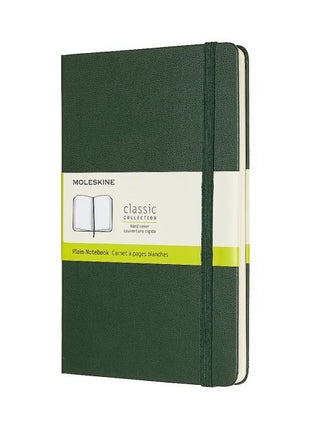 Moleskine Large Dotted Hardcover Notebook Myrtle Green