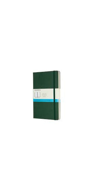 Moleskine Large Dotted Hardcover Notebook Myrtle Green