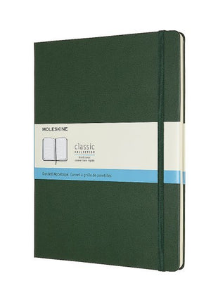 Moleskine XLarge Dotted Hardcover Notebook Myrtle Green