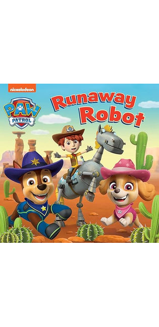 PAW PATROL RUNAWAY ROBOT BOARD BOOK