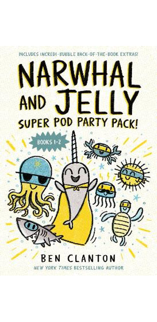 Narwhal and Jelly: Super Pod Party Pack!