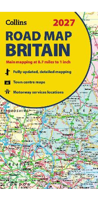 2027 Collins Road Map of Britain