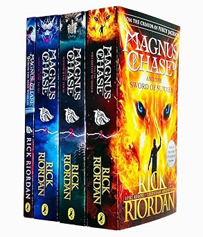 Magnus Chase and the Gods of Asgard 4 Books Collection Set
