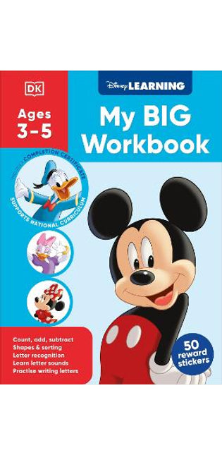 Disney Learning Big Workbook Ages 3-5