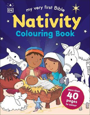 My Very First Bible Nativity Colouring Book