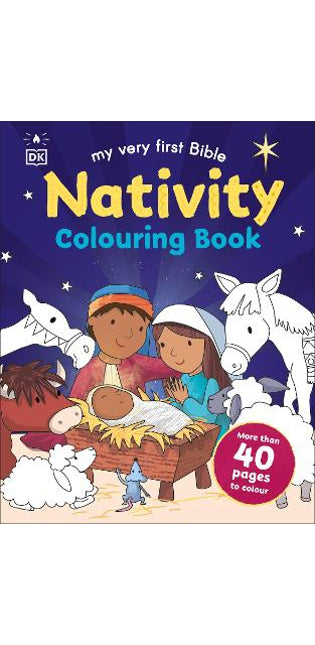 My Very First Bible Nativity Colouring Book