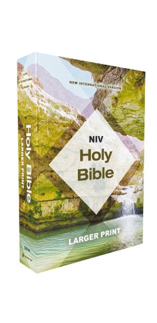 NIV, Holy Bible, Larger Print, Economy Edition, Paperback, Teal/Tan, Comfort Print