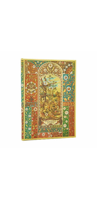 Viennese Fruit (Vox Botanica) Midi Unlined Hardcover Journal (Elastic Band Closure)