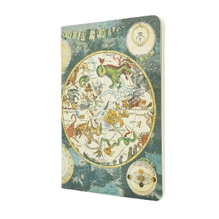 Celestial Planisphere A5 Lined (Early Cartography) Cahier
