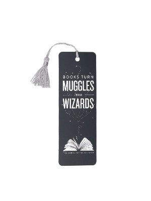 Books Turn Muggles into Wizards Bookmark