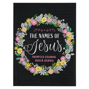 Names of Jesus Prompted Coloring Prayer Journal