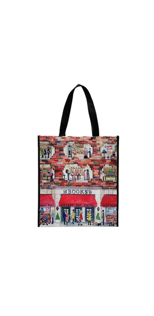 Michael Storrings A Day at the Bookstore Reusable Shopping Bag
