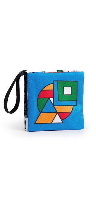 Frank Lloyd Wright My First Shapes Crinkle Fabric Stroller Book