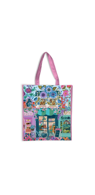 Open For Blossoms Reusable Shopping Bag