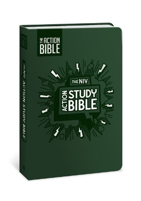 NIV Action Study Bible, Leathersoft, Forest, Full Color
