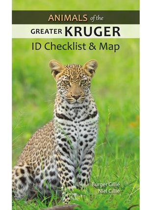 Animals of the Greater Kruger - ID Checklist & Map