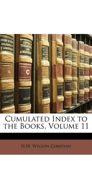 Cumulated Index to the Books, Volume 11