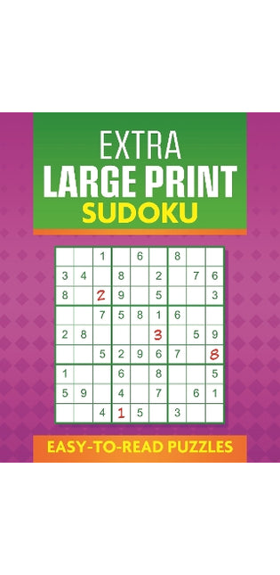 Extra Large Print Sudoku